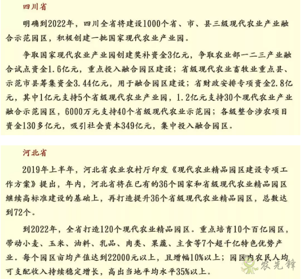 中央財政百億扶持資金支持現(xiàn)代農(nóng)業(yè)產(chǎn)業(yè)園！ 申請又需要哪些事項？