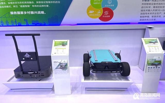 酷！超星智能新能源無人駕駛拖拉機首次亮相中國農(nóng)機展